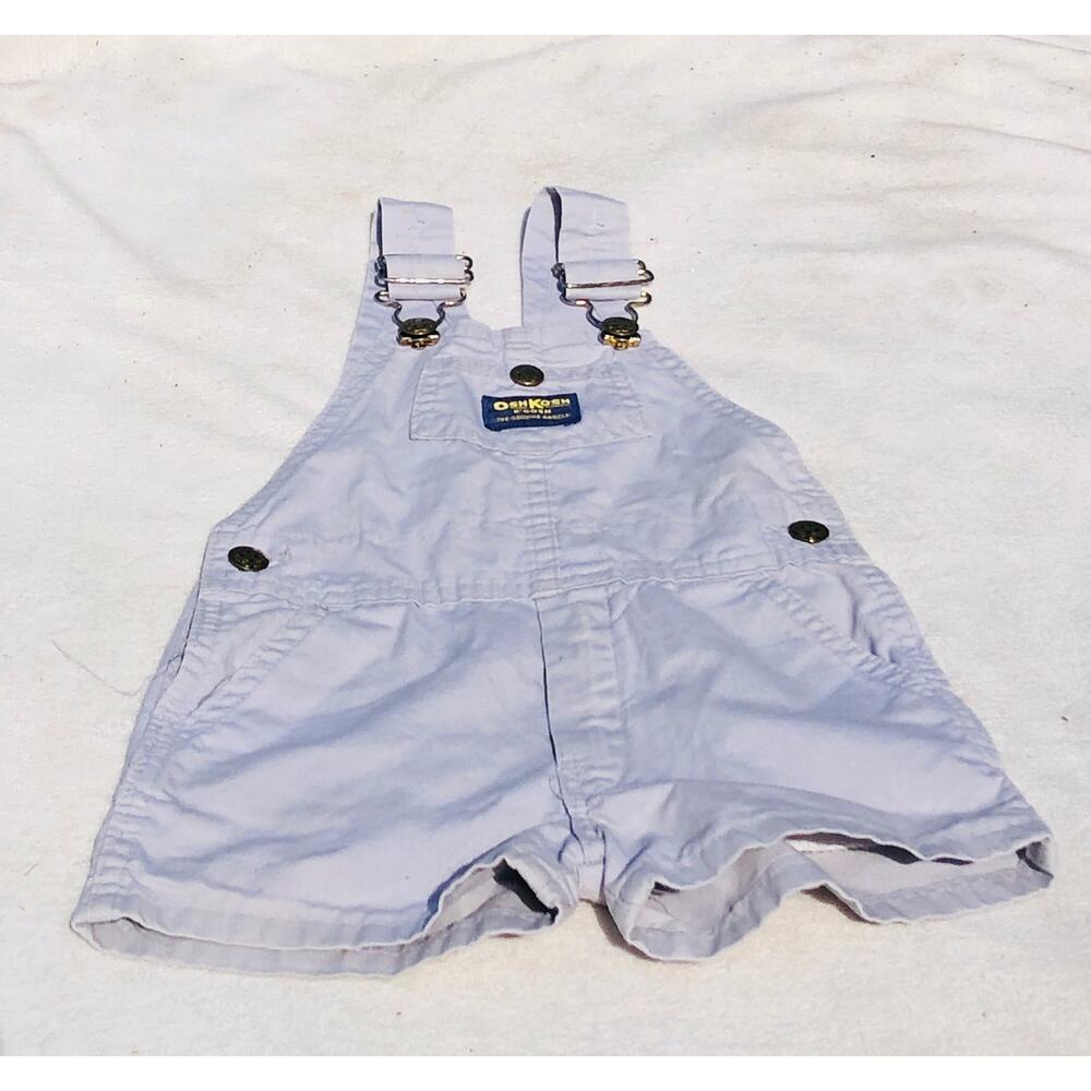 VINTAGE OSHKOSH B'GOSH KIDS OVERALL SIZE  12/24M
